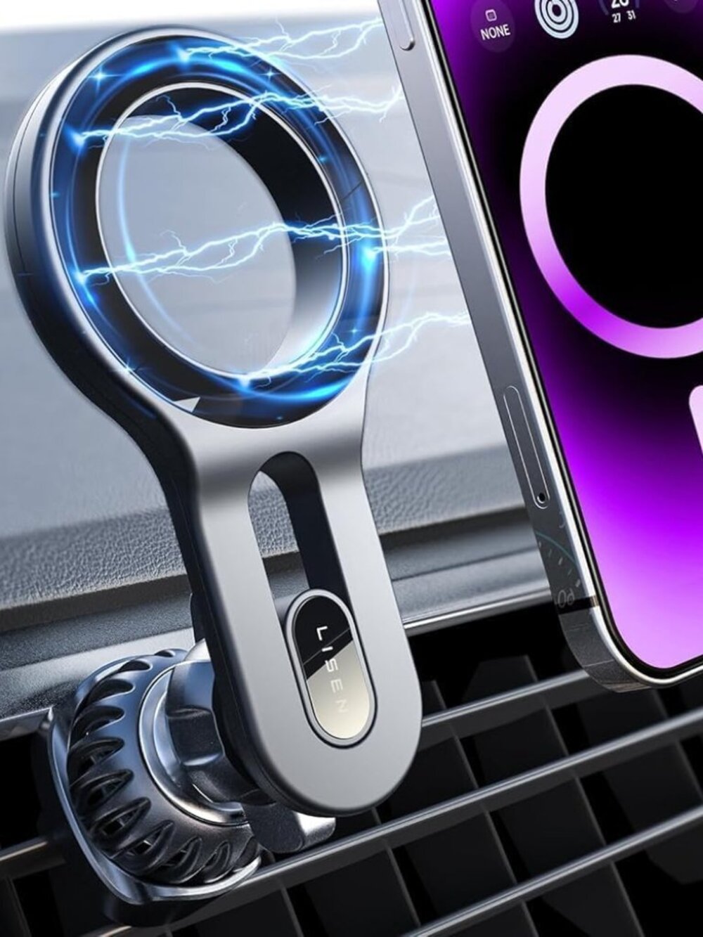 for MagSafe Car Mount for iPhone 18 Pro Max, Magnetic Phone Holder for Car Vent